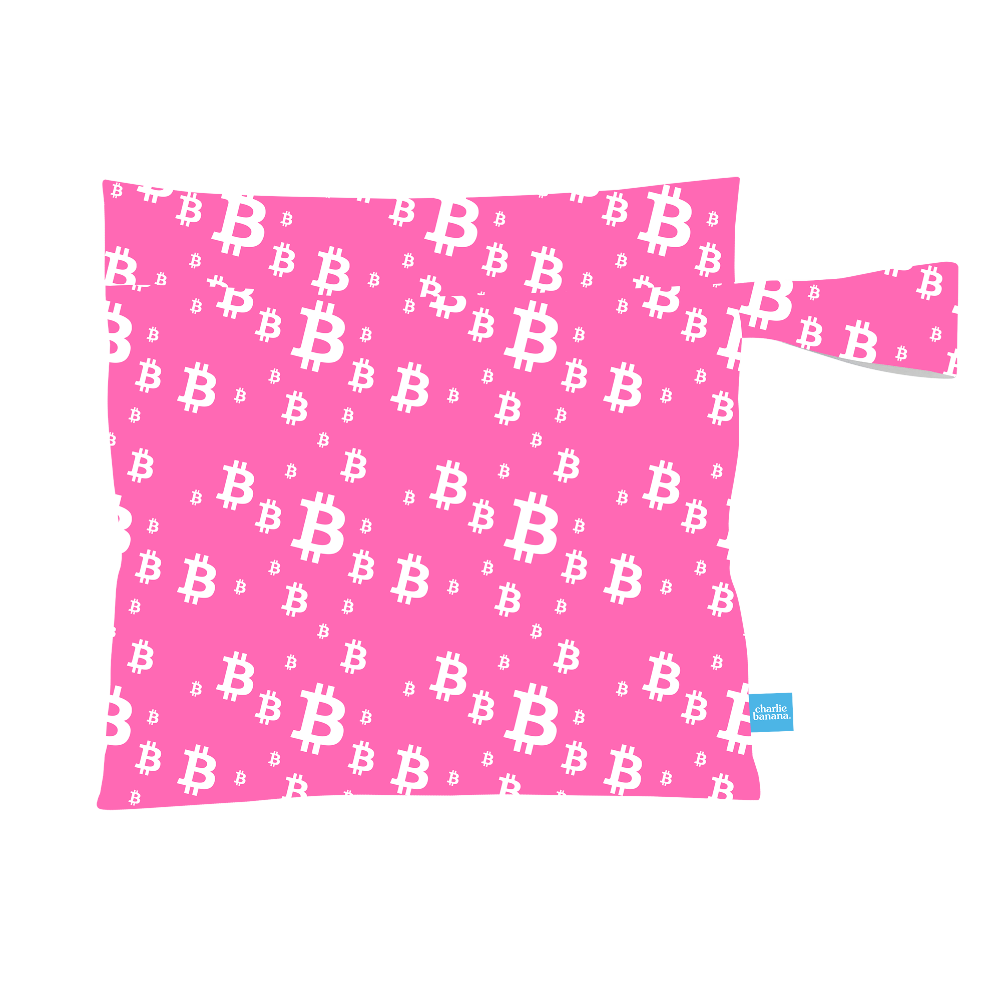 שק כביסה קטן לדרך MOON PINK