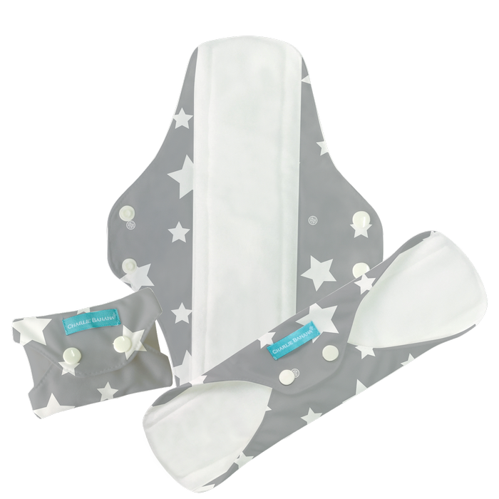 שלישיית פדים רב פעמיים סופר פלוס TWINKLE LITTLE STAR מבית צ'רלי בננה