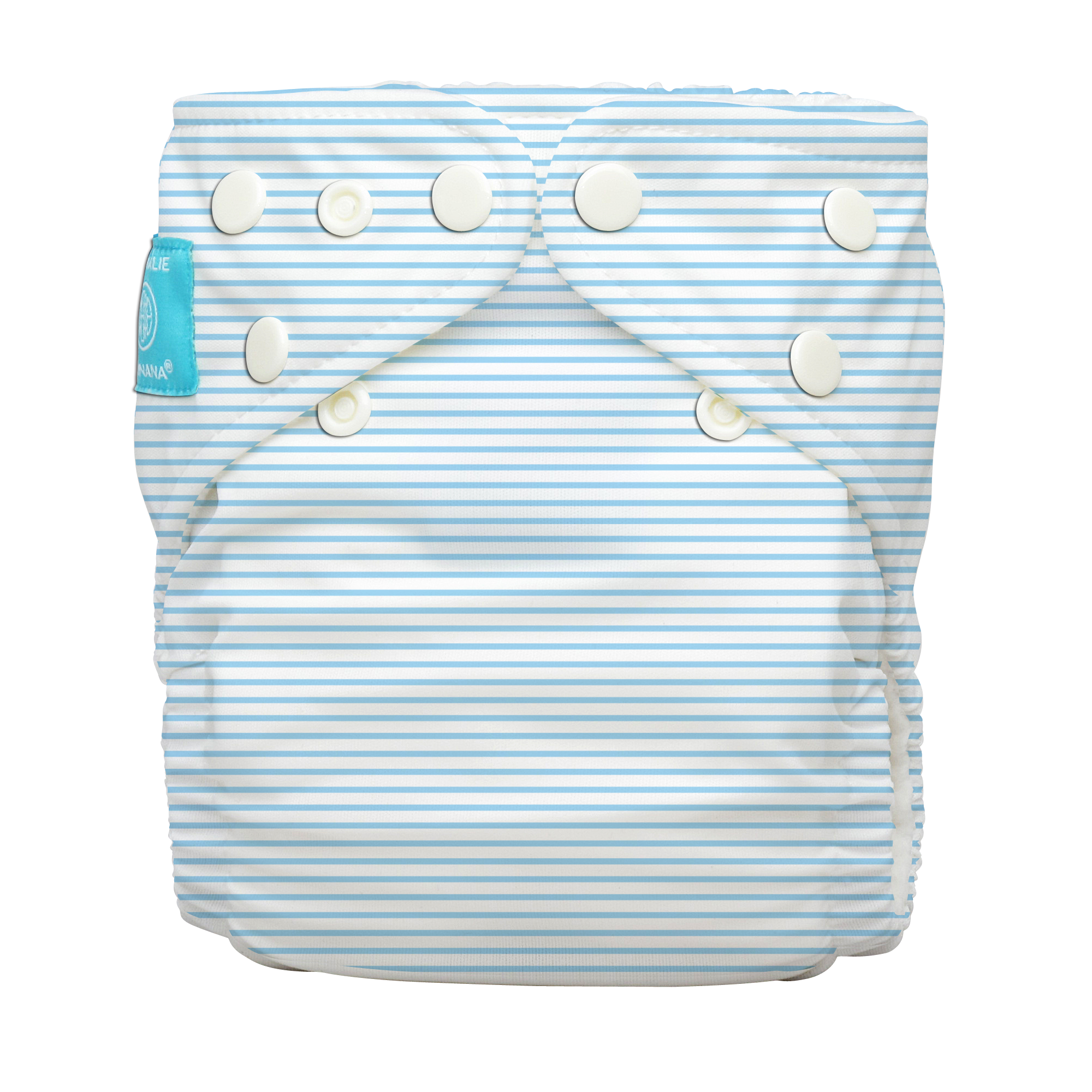 חיתול רב פעמי PENCIL STRIPES BLUE מבית צ'רלי בננה