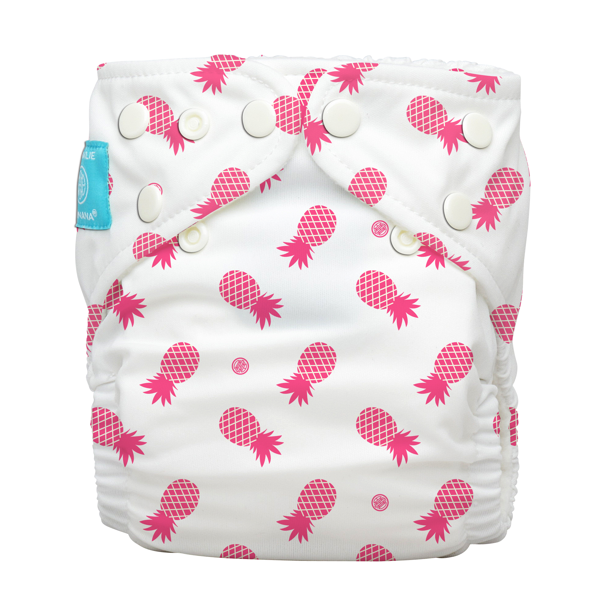 חיתול רב פעמי PINK PINEAPPLE מבית צ'רלי בננה