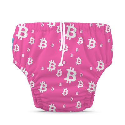 חיתול שחייה MOON PINK