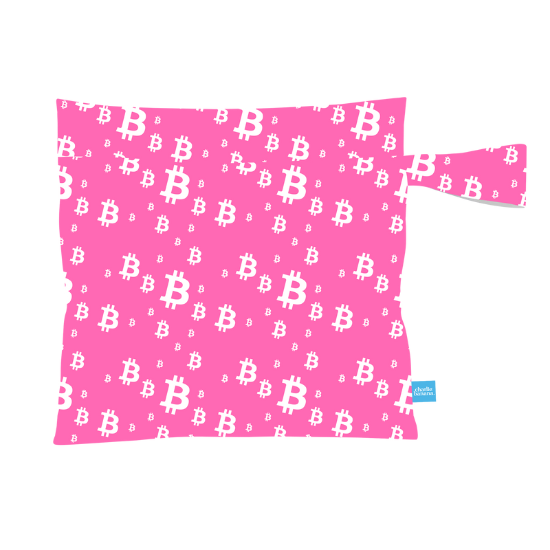 שק כביסה קטן לדרך MOON PINK