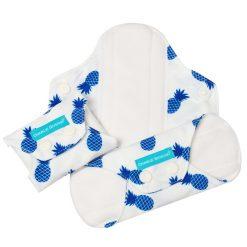 שלישיית פדים רב פעמיים רגולר BLUE PINEAPPLE